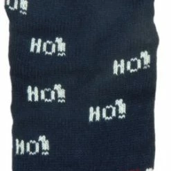 Seasonway Gevoerde Huissokken Met Antislip - Kerstsokken Dames En Heren - Wintersokken - Maat 35-42 - Blauw Met Kerstman