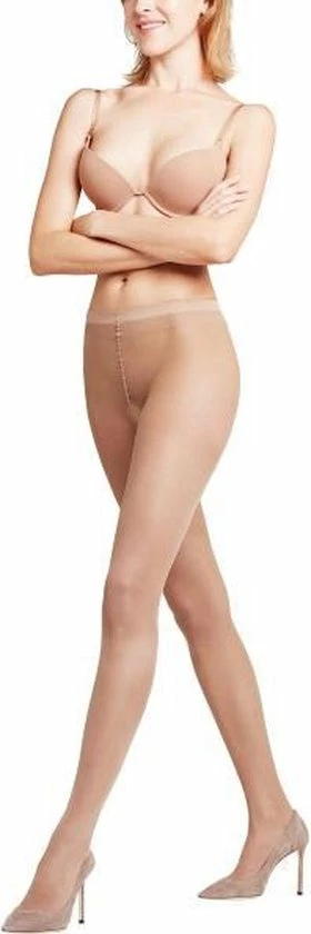FALKE Pure Matt Dun Fijn Versterkt Zacht Zonder Motief Effen Mat Elegant Doorschijnend Sheer 20 Denier Zwart Dames Panty - Maat M-L 17 FALKE Pure Matt Dun Fijn Versterkt Zacht Zonder Motief Effen Mat Elegant Doorschijnend Sheer 20 Denier Zwart Dames Panty - Maat M-L - Afbeelding 15
