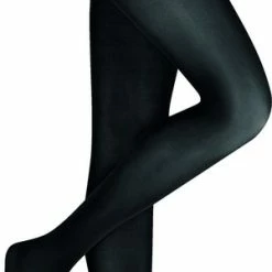 Kunert Satin Look 40 Panty - Zwart - Maat 40-42