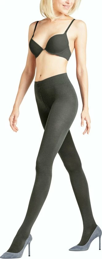 FALKE Softmerino Dik Elastisch Zonder Motief Effen Comfortabel Elegant Warm Winter Zacht Merinowol Katoen Groen Dames Panty - Maat 48-50 3 FALKE Softmerino Dik Elastisch Zonder Motief Effen Comfortabel Elegant Warm Winter Zacht Merinowol Katoen Groen Dames Panty - Maat 48-50