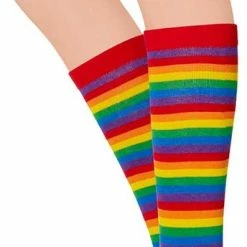 Kniekousen Met Strepen | Rainbow Kleuren | Maat 41/46 | Kniekousen Heren | Kniekousen Carnaval | Kniekousen | Carnaval Accessoires | Carnaval | Feestkleding | Apollo -Beenmode Winkel 344x840 2