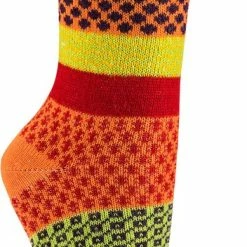 SOCKS4FUN Multi Color" Wollen Sokken In Leuke Kleuren – Blauw En Oranje – 2 Paar – Maat 39/42 -Beenmode Winkel 352x840 6