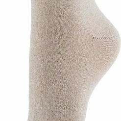 Pieces Dames Sokken 1-pack - Glitter - DS17078534 - Creme