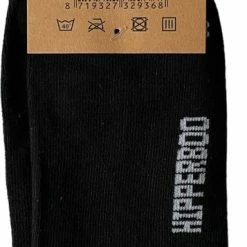 Hipperboo® 8 Paar Bamboe Sokken - Maat 39-42 - Zwart - Dames En Heren - Unisex -Beenmode Winkel 357x840
