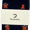 Personality. Socks | Schaak Donkerblauw | Herensokken | Maat 41-46 | Chess | Paardensprong | Schaakmat -Beenmode Winkel 360x840 1