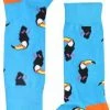 Merkloos Toekan Sokken Maat 41-46 - Blauw - Dierenprint - Grappige, Vrolijke En Leuke Sokken -Beenmode Winkel 363x840 1