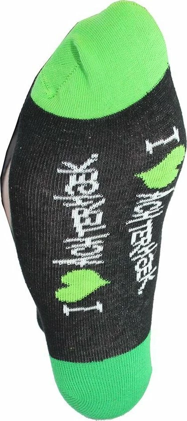 Merkloos Achterhoek Sokken - Zwart - Groen - Achterhoekse Vlag - Maat 41/46 6 Merkloos Achterhoek Sokken - Zwart - Groen - Achterhoekse Vlag - Maat 41/46 - Afbeelding 4