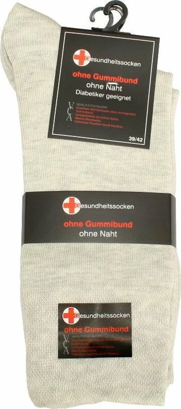 Vincent Creation Katoenen Sokken – 3 Paar – Beige – Zonder Elastiek – Zonder Teennaad – Maat 35/38 4 Vincent Creation Katoenen Sokken – 3 Paar – Beige – Zonder Elastiek – Zonder Teennaad – Maat 35/38 - Afbeelding 2