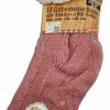 Antonio Dames Huissokken - Gebreid - Roze - Antislip ABS - One Size (35-42) - Hüttensocken - Warme Sokken - Warme Huissloffen -Beenmode Winkel 384x840 2