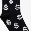 Malinsi Grappige Sokken Geld - Zwart - Dollar - One Size - Cadeau Mannen - Huissokken - Housewarming - Verjaardag - Man - Sinterklaas & Kerst -Beenmode Winkel 391x840