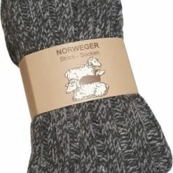 Merkloos Socke|Sokken|Warme Noorse Sok|"Grof Gebreid"|Maat 35/38|Dames Huissokken Bedsokken|1 Paar