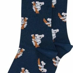 Alfredo Gonzales Sokken Koala Socks Blauw Maat:M (42-45)
