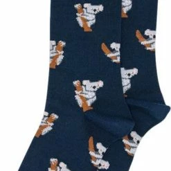 Alfredo Gonzales Sokken Koala Socks Blauw Maat:M (42-45) -Beenmode Winkel 402x840 2