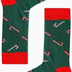 Merkloos Sokken - Kerstsokken - Socks - Kerstcadeau - Katoen - Christmas Socks - Maat 37-44 - Vrolijke Sokken