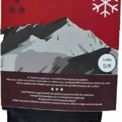 Inter Socks Thermo Maillot Dames Zwart - Maat S/M - 2 PAAR - SKI - FLEECE PANTY