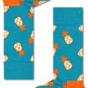 Happy Socks Sokken Met Print Pineapple Blauw Ananas - Maat 41-46 -Beenmode Winkel 429x840 4