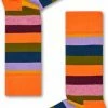 Happy Socks Stripes Orange - Multi - Maat 36-40