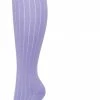 Bonnie Doon Bio Rib Kniekousen Dames Lila Maat 36/42 - Klassiek Rib Patroon - Biologisch Katoen - Ultiem Comfort - Rib Knee High - OEKO-TEX - Gladde Naden - Duurzaam Huidvriendelijk Bio Katoen - Licht Paars - Dusted Peri - BP221414.6 -Beenmode Winkel 434x840 4