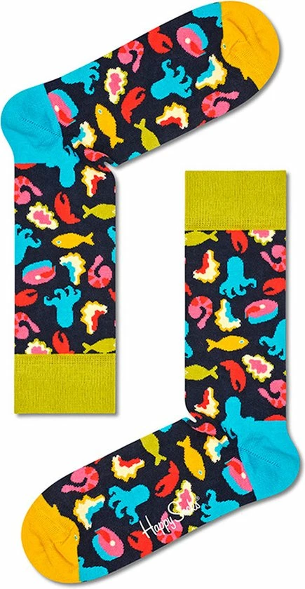 Happy Socks Frutti Di Mare Sok FDM01-6500 41-46 4 Happy Socks Frutti Di Mare Sok FDM01-6500 41-46 - Afbeelding 2