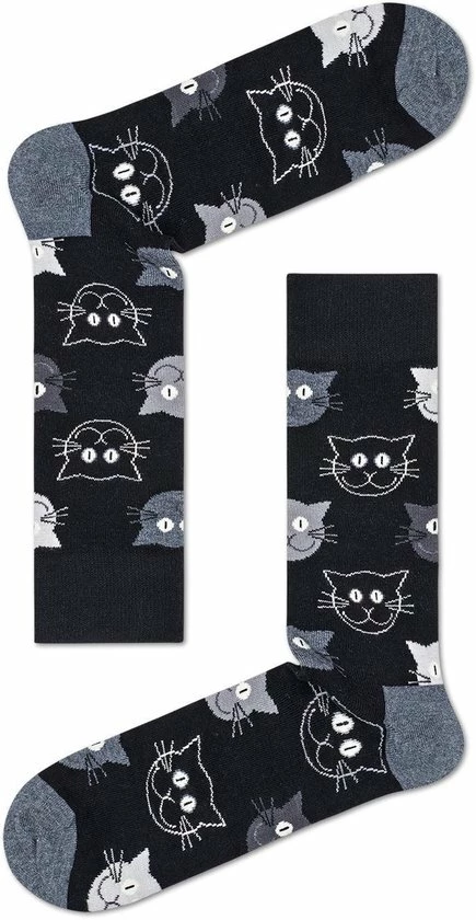 Happy Socks 3P Mixed Cat Socks Giftbox - Maat 41-46 7 Happy Socks 3P Mixed Cat Socks Giftbox - Maat 41-46 - Afbeelding 5