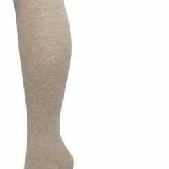 Bonnie Doon Biologisch Katoenen Maillot Dames Taupe Maat 36/38 S - Uitstekende Pasvorm - Gladde Naden - OEKO-TEX Gecertificeerd - Bio Cotton Tights - Duurzaam Huidvriendelijk Bio Katoen - Beige/Bruin - Gemeleerd - Taupe Heather - BP051900.68