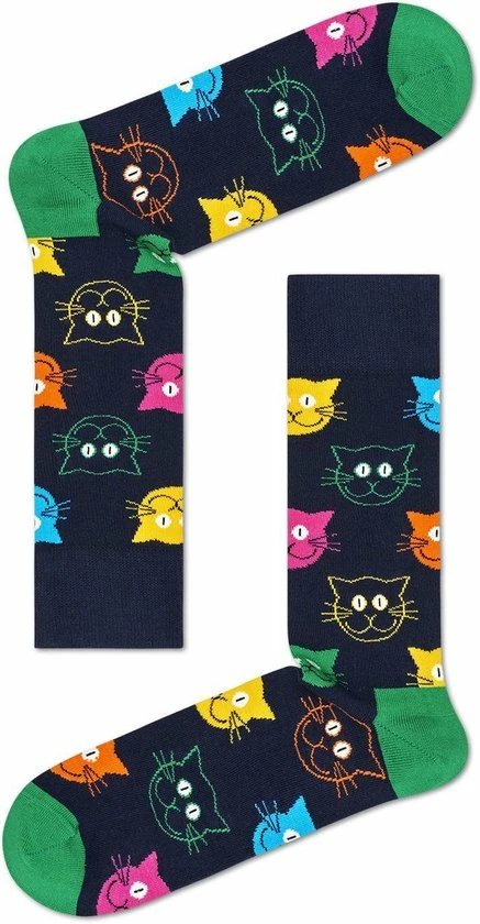 Happy Socks 3P Mixed Cat Socks Giftbox - Maat 41-46 5 Happy Socks 3P Mixed Cat Socks Giftbox - Maat 41-46 - Afbeelding 3