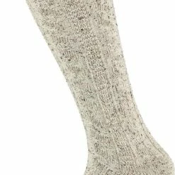 Tiroler Kniekousen | Beige | Maat 35/38 | Tiroler Kousen | Oktoberfest Dames | Oktoberfest Kleding Vrouw | Oktoberfest Sokken | Oktoberfest Kousen | Apollo