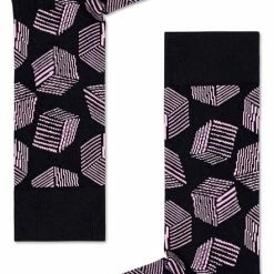 Happy Socks - Box - Zwart - Unisex - Maat 41-46 -Beenmode Winkel 442x840 2