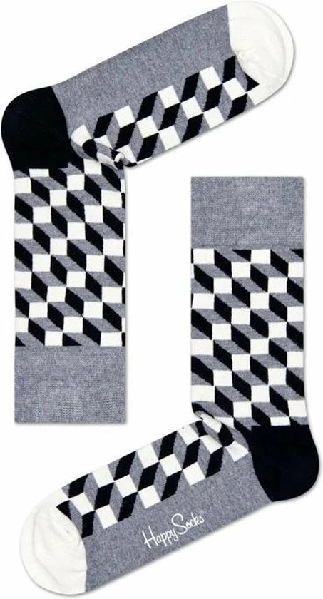 Happy Socks Seasonal Black & White Giftbox - Maat 36-40 4 Happy Socks Seasonal Black & White Giftbox - Maat 36-40 - Afbeelding 2