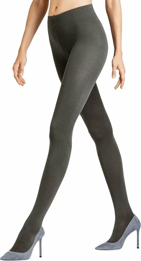 FALKE Softmerino Dik Elastisch Zonder Motief Effen Comfortabel Elegant Warm Winter Zacht Merinowol Katoen Groen Dames Panty - Maat 48-50 8 FALKE Softmerino Dik Elastisch Zonder Motief Effen Comfortabel Elegant Warm Winter Zacht Merinowol Katoen Groen Dames Panty - Maat 48-50 - Afbeelding 6