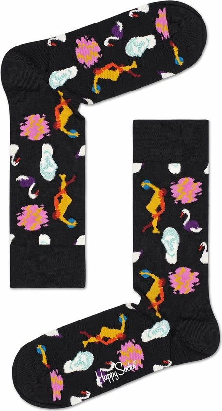 Happy Socks - Park - Zwart Multi - Unisex - Maat 41-46 8 Happy Socks - Park - Zwart Multi - Unisex - Maat 41-46 - Afbeelding 6