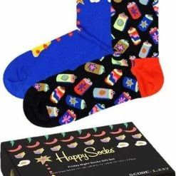 Happy Socks Friday Night Giftbox 2P Multi - 36-40