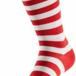 Feest Sokken Met Strepen | Rood|wit 41/46 | Gekleurde Sokken | Carnaval | Party Sokken Heren | Apollo -Beenmode Winkel 476x840