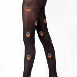 Pretty Polly Christmas Glitter Pudding Tights - One Size - Black/Mix -Beenmode Winkel 490x840 2
