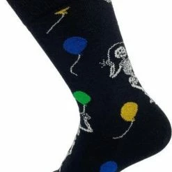 SQOTTON - Naadloze Sokken - Happy Skelet - Maat 41-46