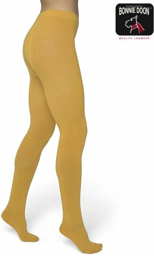 Bonnie Doon Biologisch Katoenen Maillot Dames Geel Maat 42/44 XL - Uitstekende Pasvorm - Gladde Naden - OEKO-TEX Gecertificeerd - Bio Cotton Tights - Duurzaam En Huidvriendelijk Bio Katoen - Egg - BP051900.11 4 Bonnie Doon Biologisch Katoenen Maillot Dames Geel Maat 42/44 XL - Uitstekende Pasvorm - Gladde Naden - OEKO-TEX Gecertificeerd - Bio Cotton Tights - Duurzaam En Huidvriendelijk Bio Katoen - Egg - BP051900.11 - Afbeelding 2