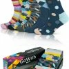 GoWith - Bamboe Sokken - Half Hoge Sokken - Hardloop Sokken - Naadloze Sokken - Cadeau Sokken - 40-44 - 5 Paar -Beenmode Winkel 512x840 1