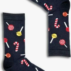 Merkloos Happy Sokken In Leuke Giftbox - Sweety Candy Store Snoepjes Sok - Cadeau Doos Met 4 Paar Funny Candies Socks - Maat 38 Tot 44 -Beenmode Winkel 517x840 3
