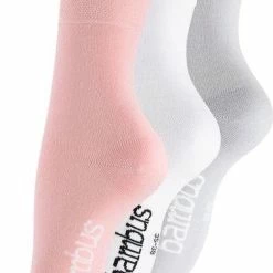 Vincent Creation Bamboe Damessokken – Brede Elastiek In De Boord - 3 Packs – Maat 39/42