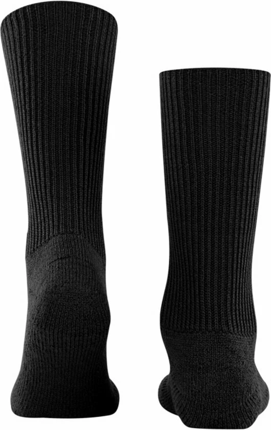 FALKE Walkie Ergo Ademend Hoge Kwaliteit Verwarmend Thermo Met Elastiek Warme Dikke Trekking Hoog Lang Merinowol Zwart Unisex Sokken - Maat 39-41 5 FALKE Walkie Ergo Ademend Hoge Kwaliteit Verwarmend Thermo Met Elastiek Warme Dikke Trekking Hoog Lang Merinowol Zwart Unisex Sokken - Maat 39-41 - Afbeelding 3