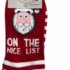 Merkloos Sockyou Box F20 - 3 Paar Vrolijke Kerst Sokken - Maat 35-40 -Beenmode Winkel 539x840