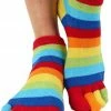 TOETOE Everyday Anklet Enkel Teensokken - Regenboog - 35-46 - Teensokken -Beenmode Winkel 547x840