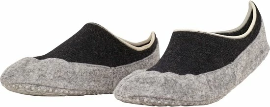FALKE Cosyshoe Pantoffels Comfortabel Warm Winter Antislip Ondoorzichtig Zacht Mid-rise Met Vilten Zool Zonder Motief Met Noppen Merinowol Grijs Dames Sokken - Maat 37-38 8 FALKE Cosyshoe Pantoffels Comfortabel Warm Winter Antislip Ondoorzichtig Zacht Mid-rise Met Vilten Zool Zonder Motief Met Noppen Merinowol Grijs Dames Sokken - Maat 37-38 - Afbeelding 6