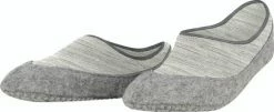 FALKE Cosyshoe Pantoffels Comfortabel Warm Winter Antislip Ondoorzichtig Zacht Mid-rise Met Vilten Zool Zonder Motief Met Noppen Merinowol Grijs Dames Sokken - Maat 41-42
