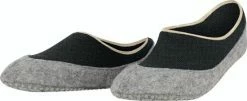 FALKE Cosyshoe Pantoffels Comfortabel Warm Winter Antislip Ondoorzichtig Zacht Mid-rise Met Vilten Zool Zonder Motief Met Noppen Merinowol Grijs Dames Sokken - Maat 41-42