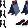 Naft Katoenen Sokken Marine Assorti Kleuren 6 Paar Maat 47/50 -Beenmode Winkel 550x232