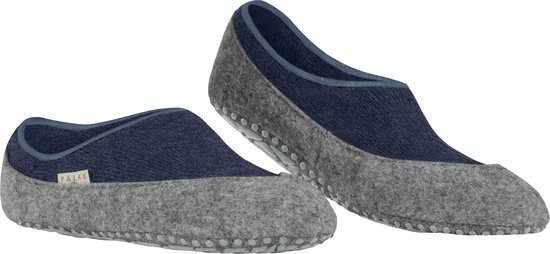 FALKE Cosyshoe Pantoffels Comfortabel Warm Winter Antislip Ondoorzichtig Zacht Mid-rise Met Vilten Zool Zonder Motief Met Noppen Merinowol Blauw Dames Sokken - Maat 39-40 5 FALKE Cosyshoe Pantoffels Comfortabel Warm Winter Antislip Ondoorzichtig Zacht Mid-rise Met Vilten Zool Zonder Motief Met Noppen Merinowol Blauw Dames Sokken - Maat 39-40 - Afbeelding 3