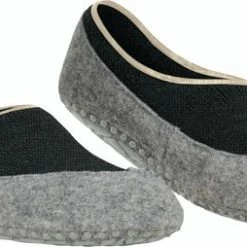 FALKE Cosyshoe Pantoffels Comfortabel Warm Winter Antislip Ondoorzichtig Zacht Mid-rise Met Vilten Zool Zonder Motief Met Noppen Merinowol Grijs Dames Sokken - Maat 41-42 -Beenmode Winkel 550x254