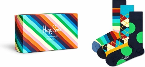 Happy Socks - Sokken - 3-Pack Classics Socks Gift Set - Maat 41-46 3 Happy Socks - Sokken - 3-Pack Classics Socks Gift Set - Maat 41-46