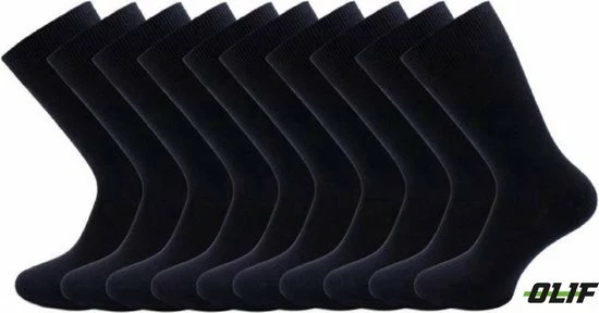 3 Paar Olif Katoen Heren Sokken Naadloos - 43-46 3 3 Paar Olif Katoen Heren Sokken Naadloos - 43-46
